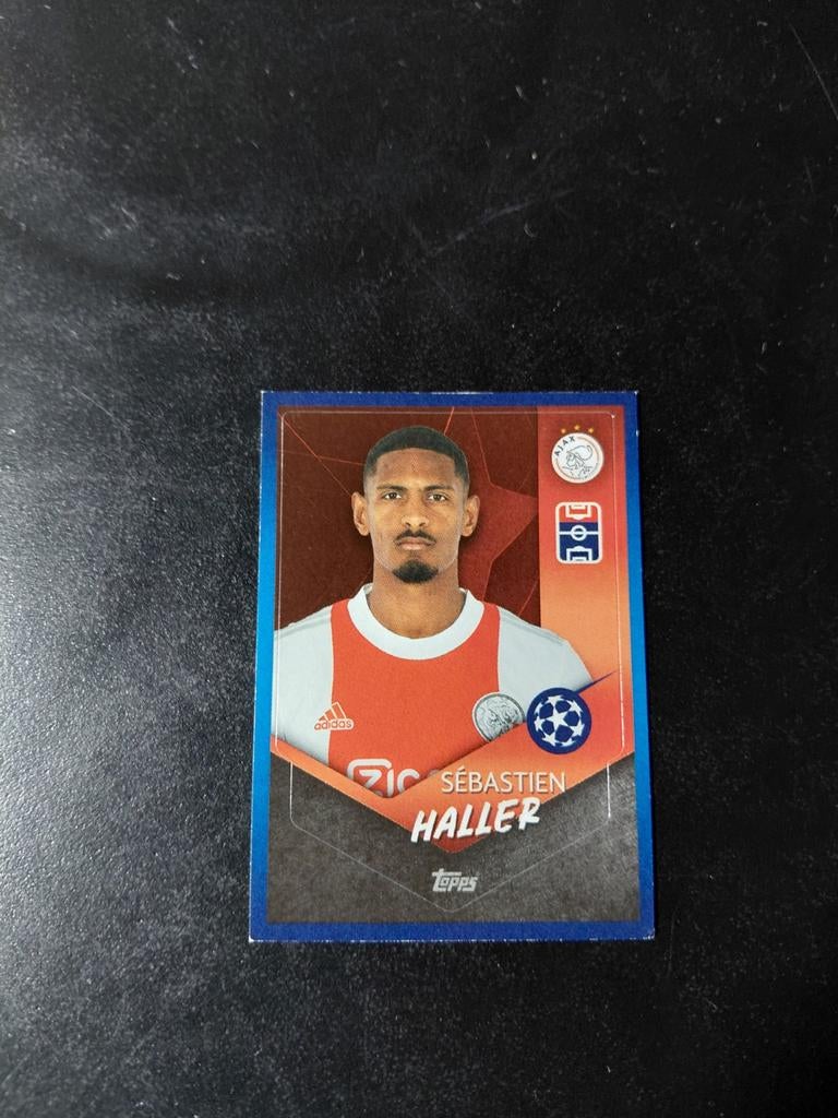 Sebastien haller (afc ajax) topps 2021/22, Verzamelen, Ophalen of Verzenden, Nieuw, Ajax, Poster, Plaatje of Sticker