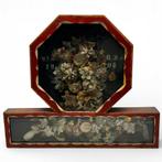 Antieke vitrine met bruidegomspijp, 1906, Ophalen of Verzenden