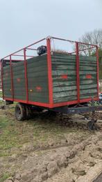 Veewagen voor schapen, koeien, varkens - 4m x 2m met lier, Ophalen