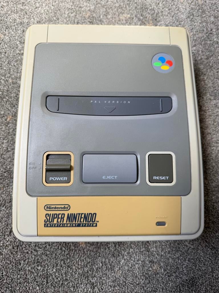 Super Nintendo (SNES) compleet met 2 spellen, Ophalen of Verzenden, Gebruikt, Met 1 controller, Met games