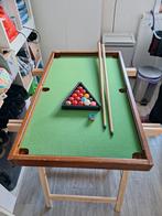 Mini pooltafel tafelmodel, Ophalen, Pooltafel