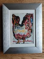 Anton Heyboer - Kip - Grafiekje in Lijst, Verzenden
