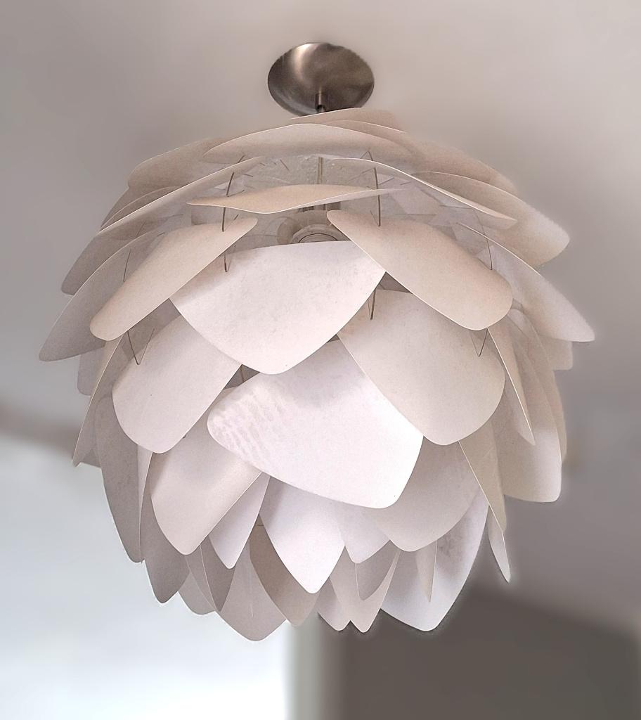 GRATIS: SPEELSE HANGLAMP, Huis en Inrichting, Ophalen, Kunststof, Gebruikt, 50 tot 75 cm