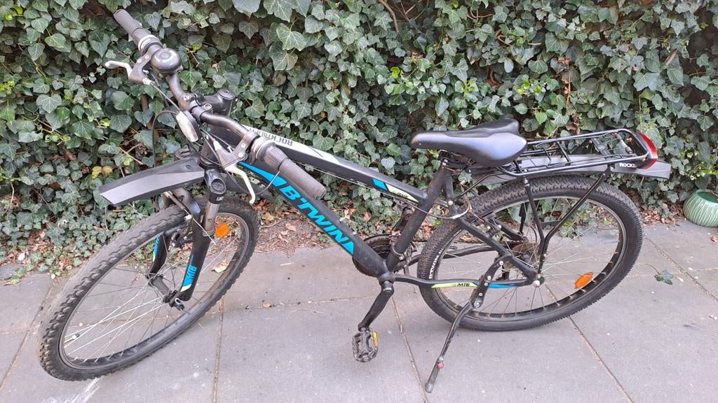 B'Twin Mountainbike 26 inch jongensfiets 7 versnellingen, Gebruikt, Versnellingen, B'Twin, Ophalen