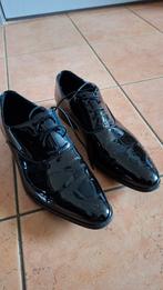 Nette zwarte lakschoenen maat 45, Zwart, Ophalen of Verzenden, Uomo Design, Gedragen