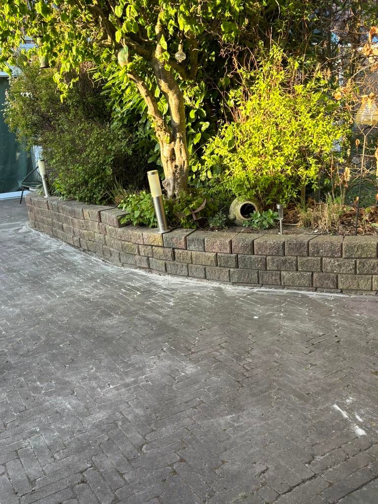 Stapelstenen, voor afscheiding, border of plantenbak, Ophalen, Gebruikt, Overige typen, Minder dan 100 cm
