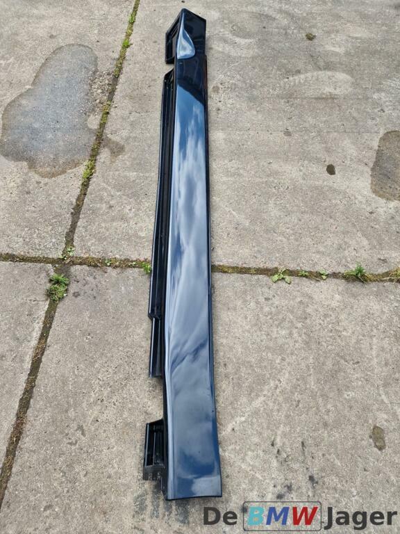 Sideskirt links black sapphire BMW 7-serie E65 7034651, Gebruikt, Ophalen of Verzenden, BMW, BMW
