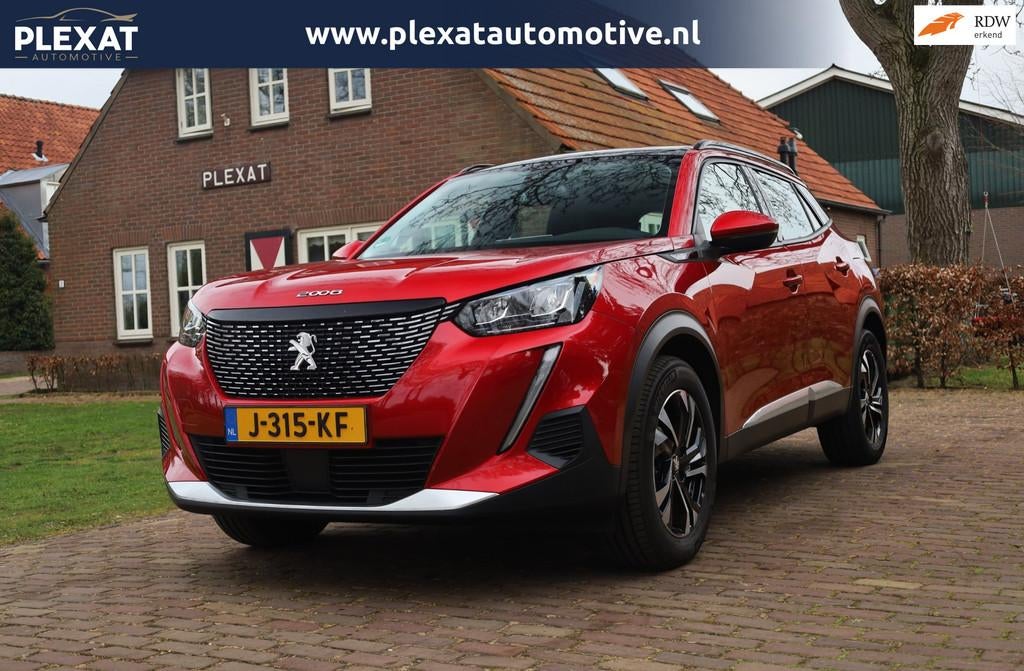 Peugeot 2008 1.2 PureTech Allure | Panorama | Full Led | Nie, Gebruikt, 1199 cc, Leder en Stof, Origineel Nederlands