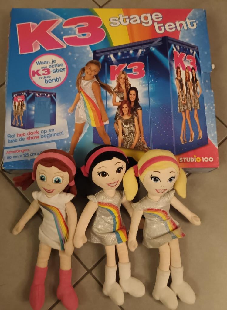 Studio 100 k3 pakket, Ophalen of Verzenden