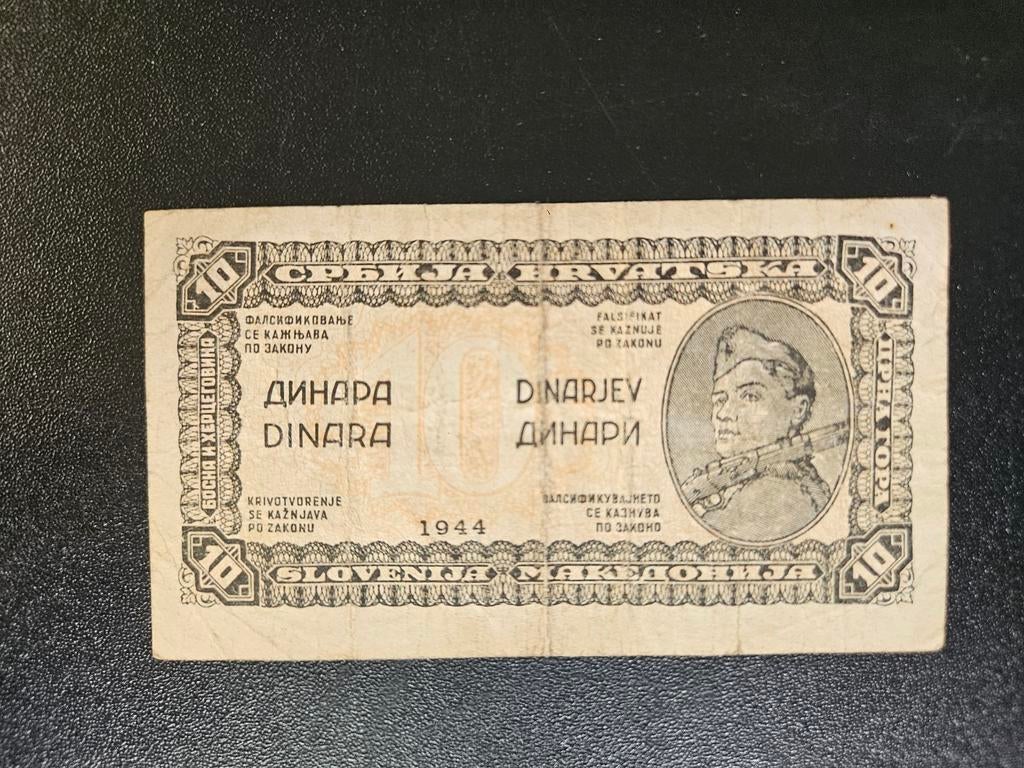 Joegoslavië pick 50c 1944, Ophalen of Verzenden, Joegoslavië, Los biljet