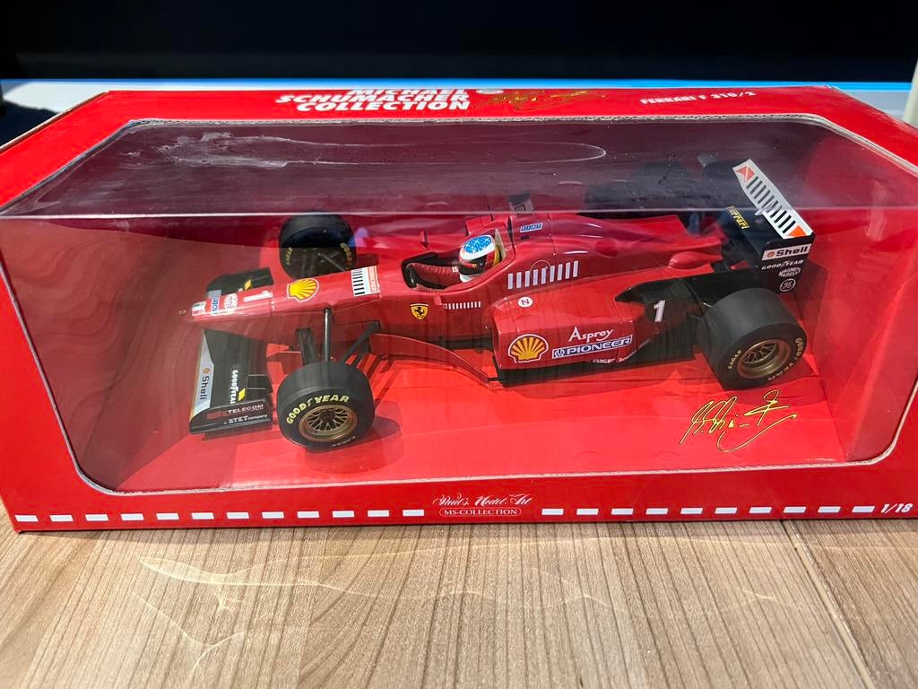 Ferrari F310/2 1996 M. Schumacher collection, Ophalen of Verzenden, Zo goed als nieuw, Auto, Overige merken