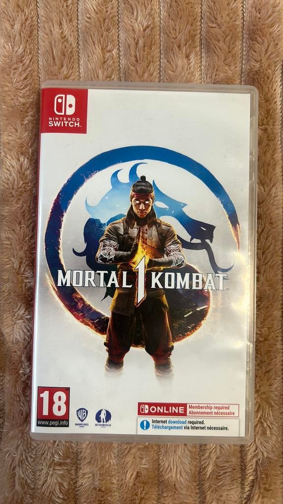 Mortal combat Nintendo Switch, Spelcomputers en Games, Games | Nintendo Switch, Vechten, 2 spelers, Ophalen of Verzenden, Zo goed als nieuw