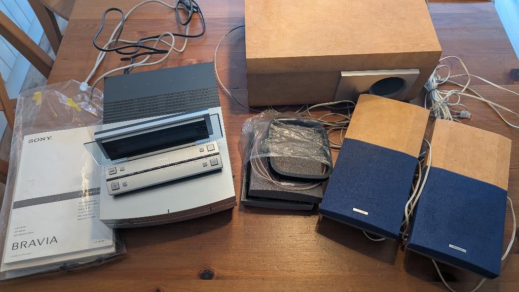 Pioneer CD Receiver met boxen, afstandsbediening PDR-L77, Ophalen, Zo goed als nieuw, 60 tot 120 watt, Pioneer