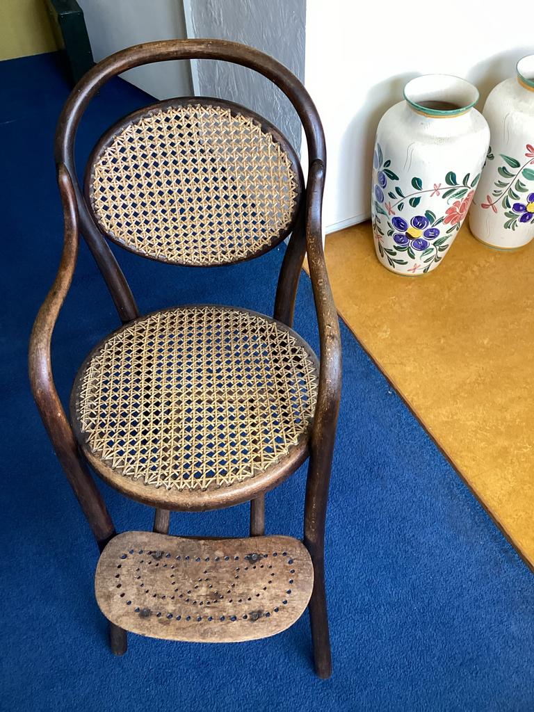 Antieke Thonet kinderstoel, Ophalen