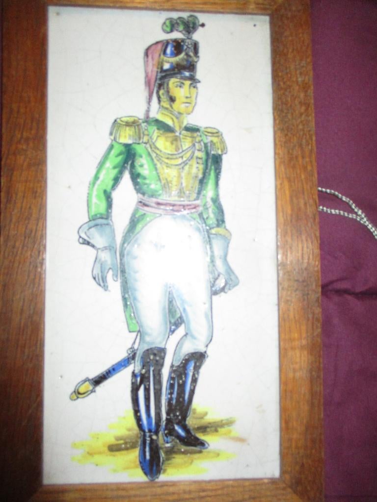 Een Antieke tegel ., Ophalen of Verzenden