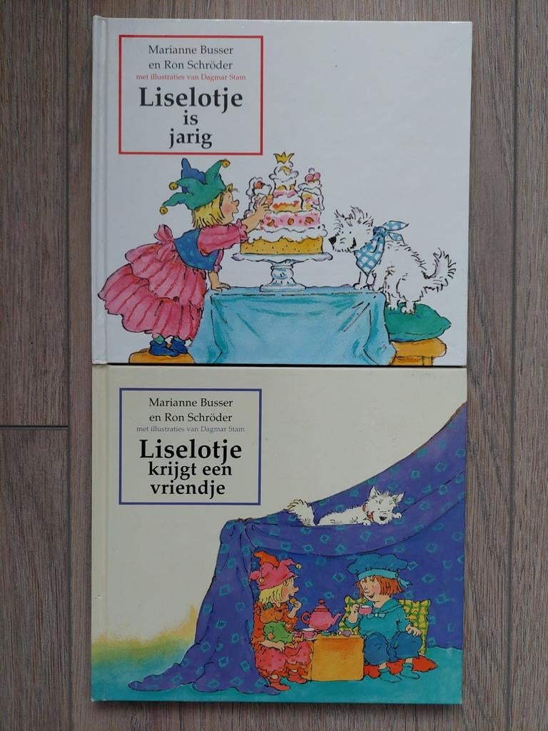 Liselotje boekjes 2 titels - M. Busser en R. Schröder, Boeken, Kinderboeken | Kleuters, Ophalen of Verzenden, Gelezen, Fictie algemeen