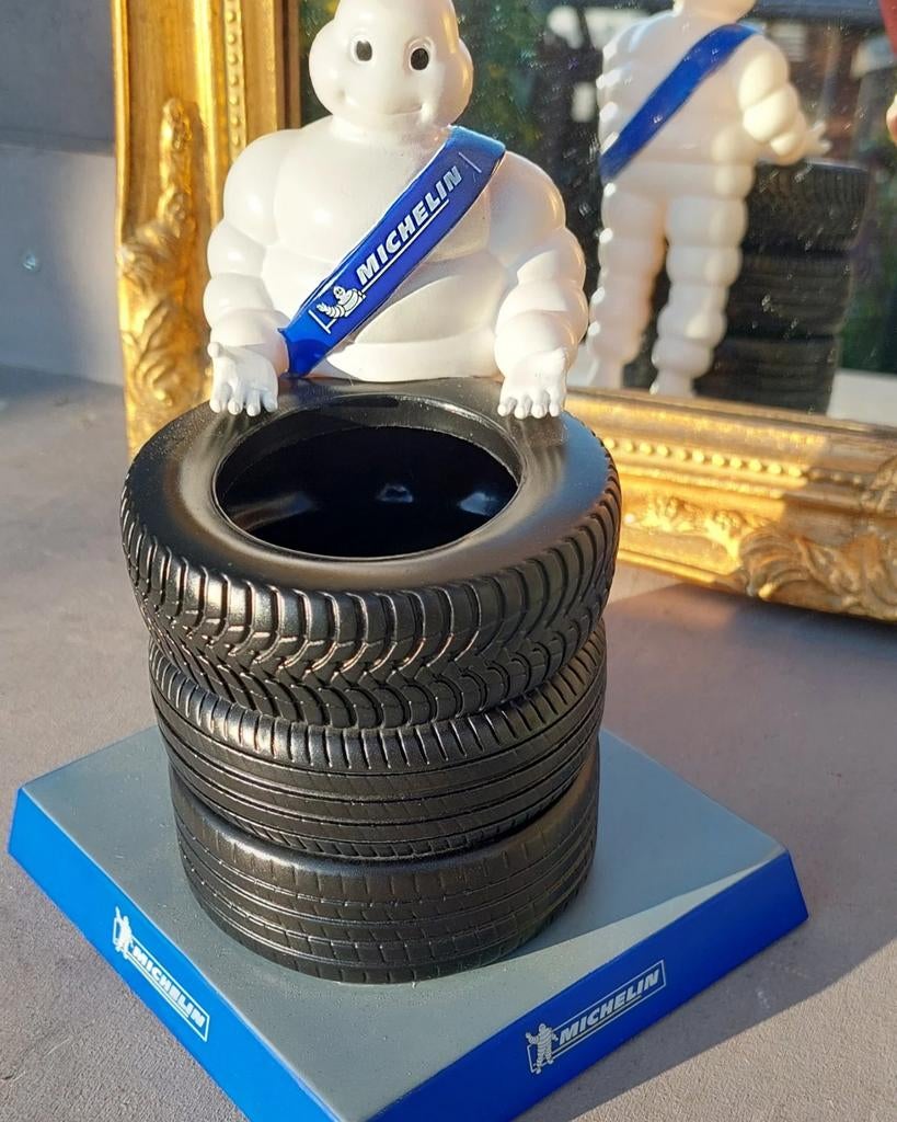 Michelin Bibendum pennenhouder / potloodhouder, Verzamelen, Ophalen of Verzenden, Zo goed als nieuw, Auto's