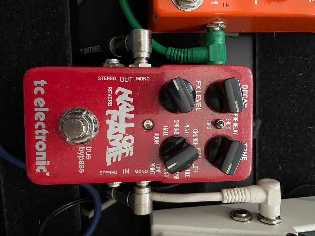 TC Electronic Hall of Fame Reverb Pedaal, Muziek en Instrumenten, Effecten, Ophalen of Verzenden, Gebruikt, Reverb