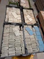 Mega voorraad oude tegels voor hergebruik, Ophalen