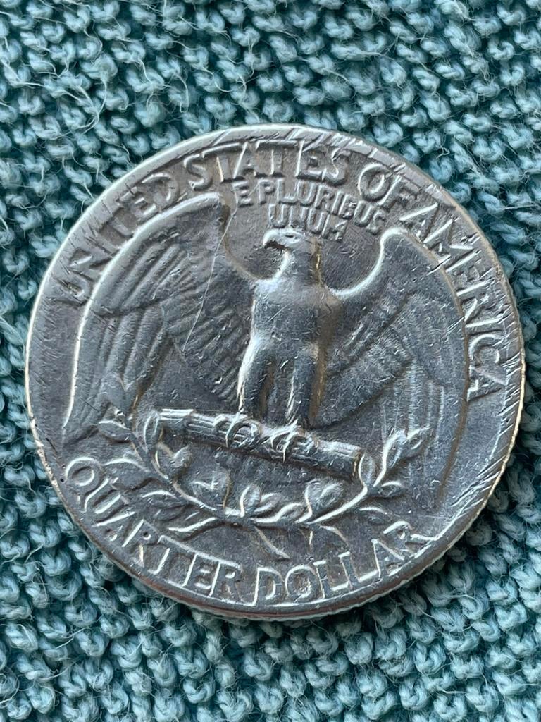 Quarter dollar 1944 zilver, Postzegels en Munten, Munten | Amerika, Verzenden, Noord-Amerika, Losse munt, Zilver
