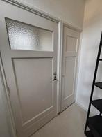 16 originele 1950 deuren met en zonder glas, Ophalen, Gebruikt, Binnendeur, 200 tot 215 cm