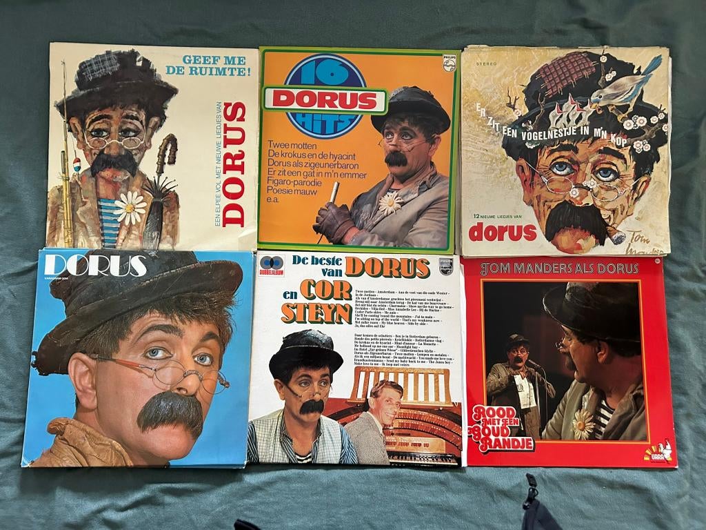 18 LP's Dorus (ook per stuk te koop), Gebruikt, Ophalen of Verzenden, 1970 - 1979, Levenslied of Smartlap