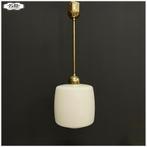 Opaline lamp Hanglamp, Ophalen, Vintage Artdeco Boho, Gebruikt, Glas