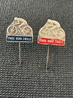 Ronde rond Zwolle set speldjes, Ophalen of Verzenden, Gebruikt, Stad of Land, Speldje of Pin