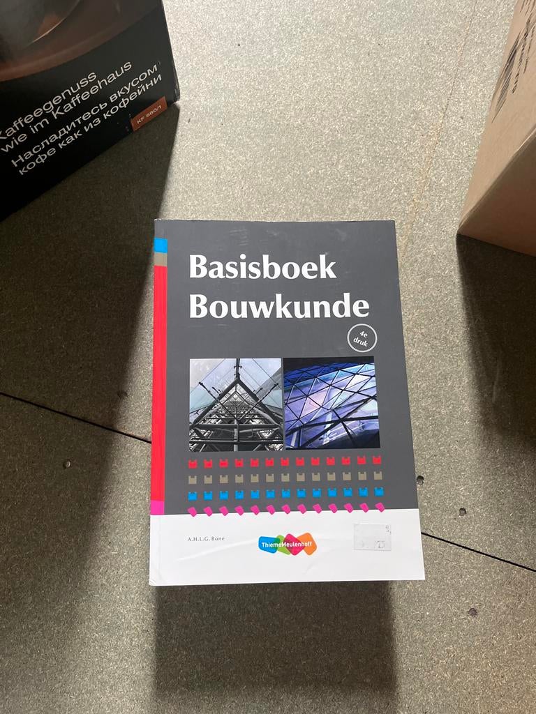 Basisboek Bouwkunde 4e druk, Boeken, Ophalen of Verzenden, Beta, Gelezen, HBO