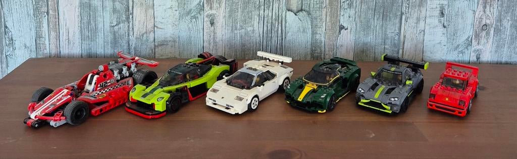 Lego Speed Champions en Technic Racewagen., Ophalen, Gebruikt
