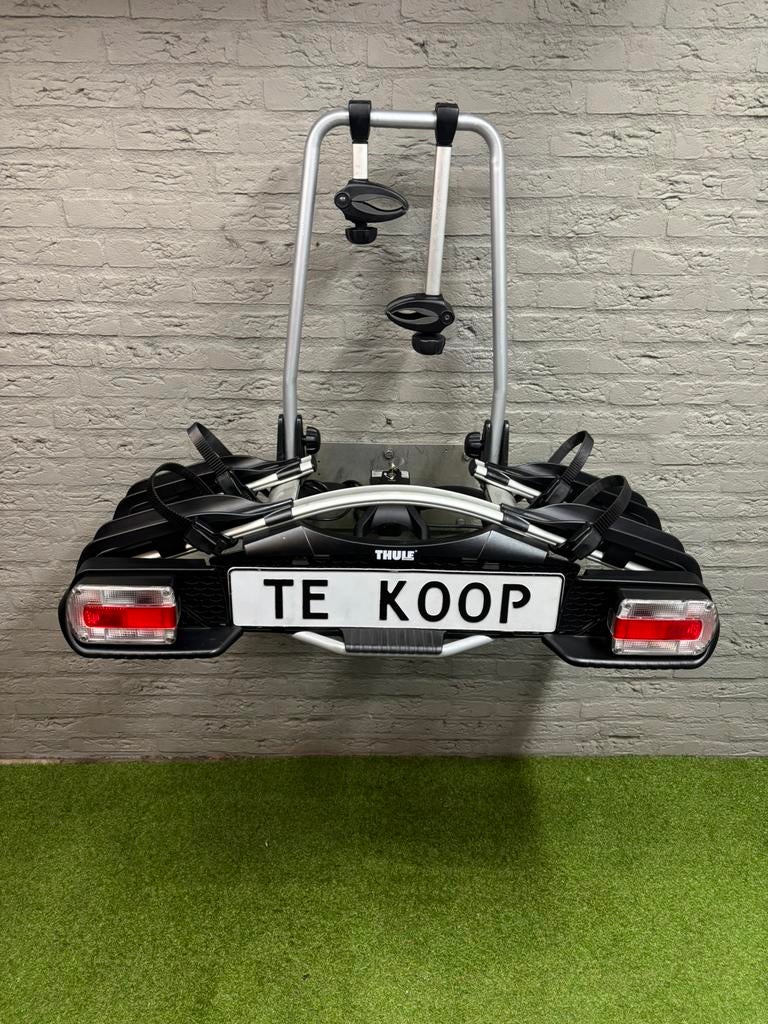 ✅THULE 922(elek)fietsen24kgp.fiets/kantelb/klik&go/lichtgew., Gebruikt, Elektrische fiets, Ophalen of Verzenden, 2 fietsen