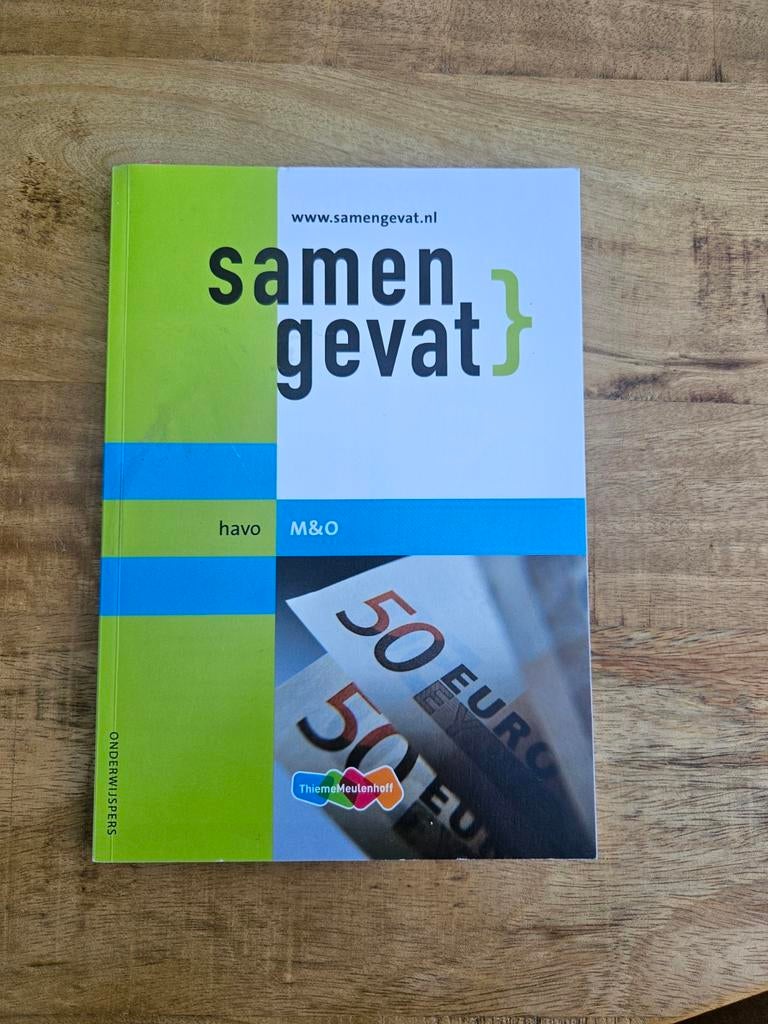 Samengevat M&O havo 9789006073706, Verzenden, HAVO, Bedrijfseconomie of M&O, ExamenOverzicht