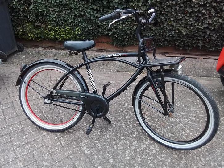 Jongensfiets Cortina cruise, Fietsen en Brommers, Fietsen | Cruisers en Lowriders, Gebruikt, Cruiser, Staal, Minder dan 47 cm