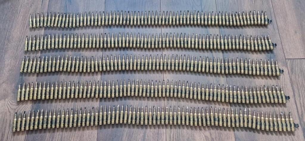 Hulzen van de mag band 7.62, Verzamelen, Militaria | Algemeen, Ophalen of Verzenden, Landmacht, Nederland, Hulzen of Bodemvondsten