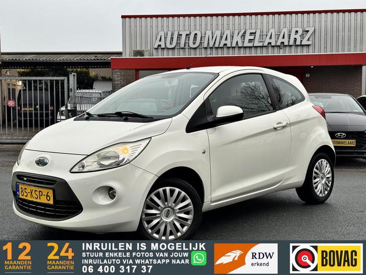 Ford Ka 1.2 Titanium NAP AIRCO TOP, Auto's, Ford, Bedrijf, Te koop, Ka, ABS, Airbags, Airconditioning, Alarm, Boordcomputer, Centrale vergrendeling