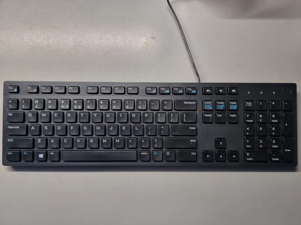 Toetsenbord Dell KB216 kantoor, Computers en Software, Toetsenborden, Ophalen, Zo goed als nieuw, Qwerty, Gaming toetsenbord