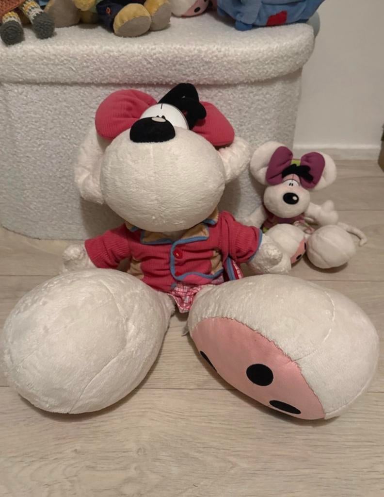 XL Diddlina Knuffel, Ophalen of Verzenden, Gebruikt, Overige typen