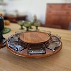 Deense Fondueset op draaiplateau - Digsmed design, Brander, Fondueset, Ophalen of Verzenden, Zo goed als nieuw