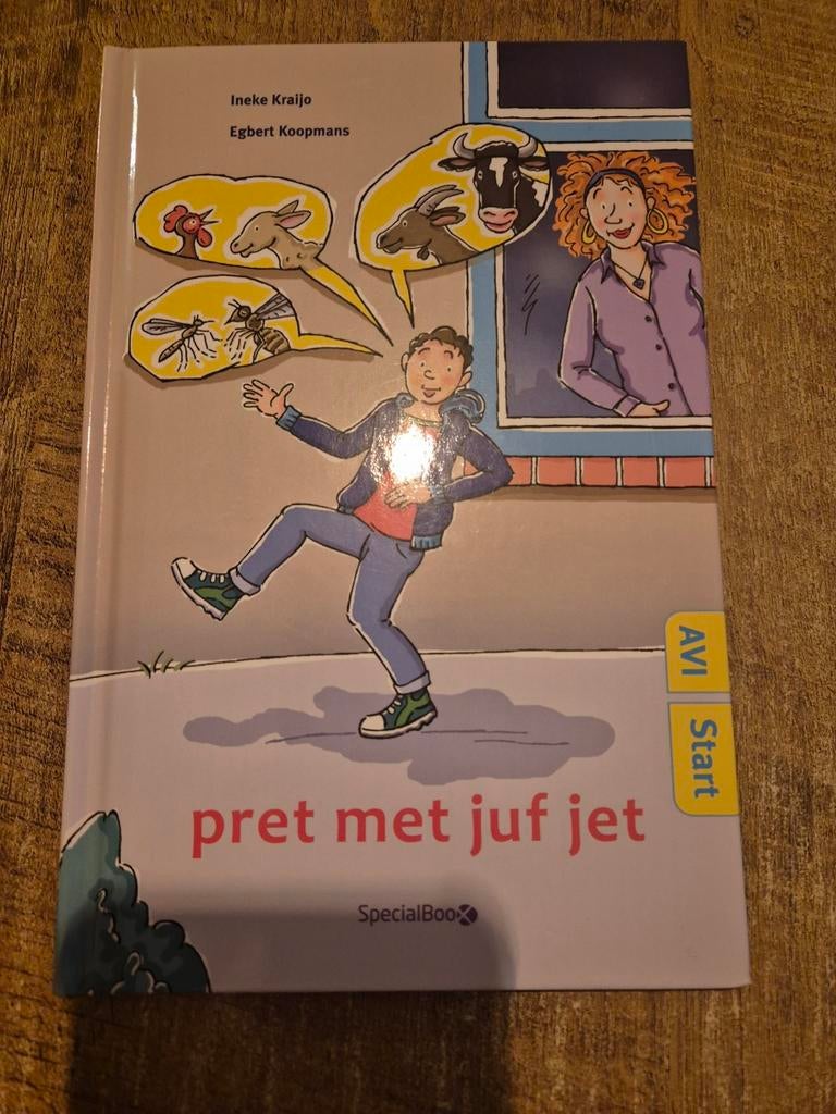 Boek AVI Start: Pret met Juf Jet, Boeken, Ophalen