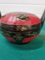 -	chinees bruidsmand bamboe vintage, Ophalen of Verzenden, 'T Olde Gre-j, Info@toldegrej.nl, Endepoelstraat 20f Didam