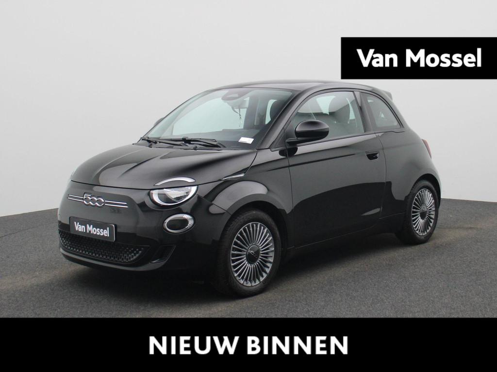 Fiat 500e 500e 42 kWh Icon | AIRCONDITIONING | CAMERA | NAVI, Auto's, Fiat, 12 maanden, Stof, Gebruikt, 118 pk