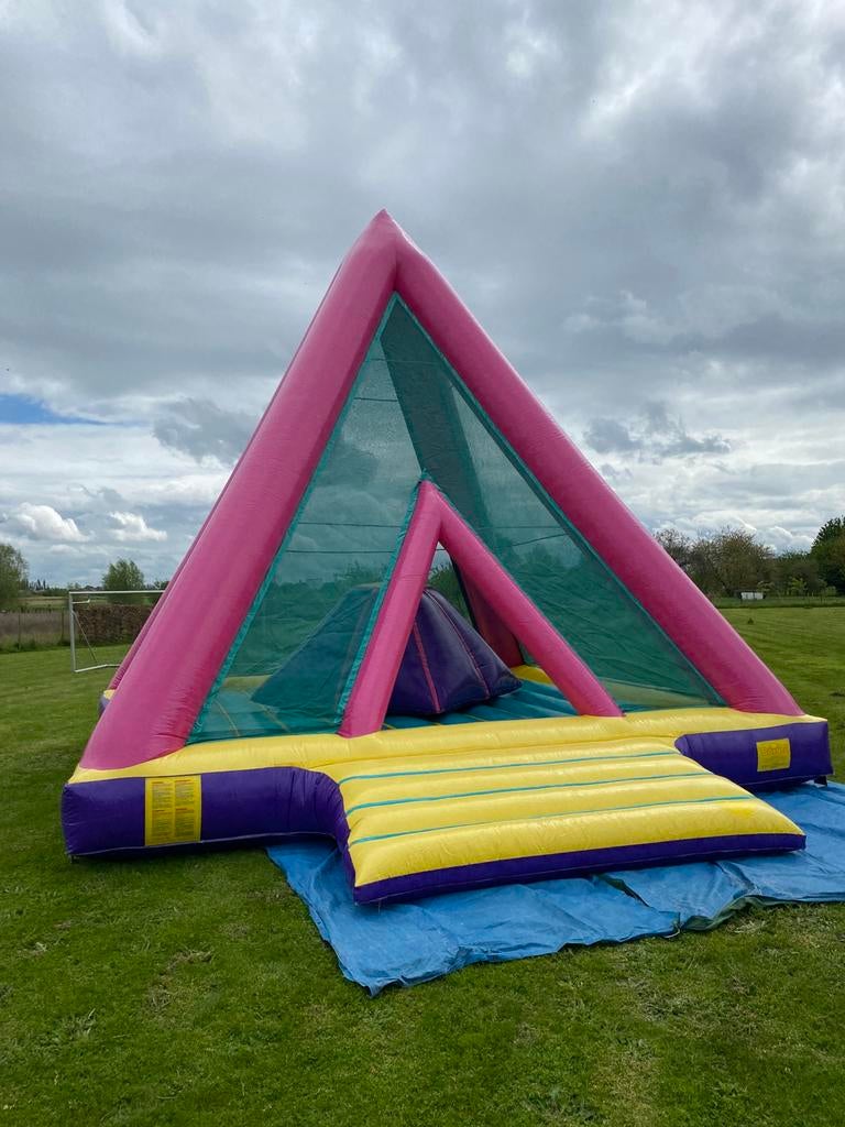 Springkasteel in perfecte staat te koop, Ophalen, Zo goed als nieuw, Overige