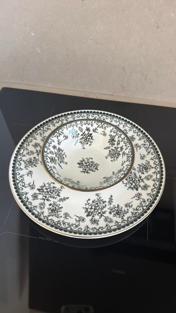 Servies ah / groen met goud servies, Ophalen