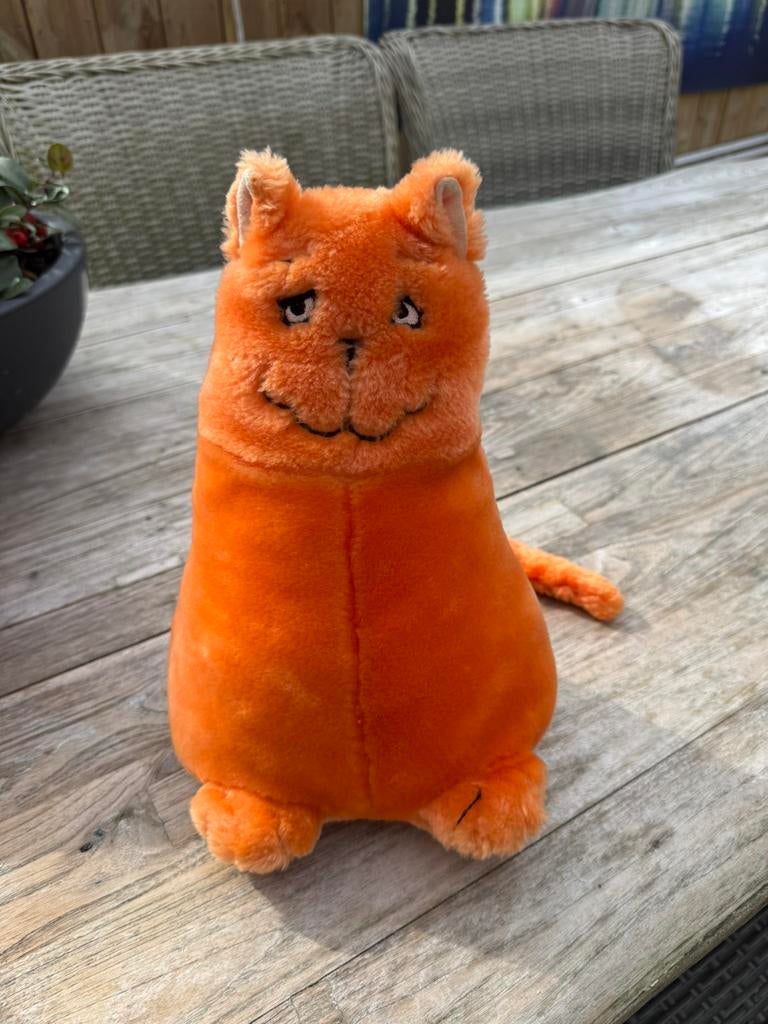 Rode kater knuffel, Ophalen of Verzenden, Zo goed als nieuw, Overige typen