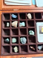 Verzameling van diverse mineralen en stenen, Verzamelen, Mineralen en Fossielen, Ophalen of Verzenden, Mineraal