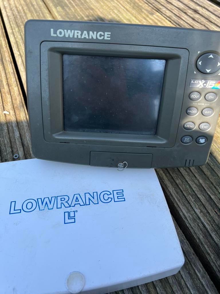 Lowrance LC X15, Watersport en Boten, Ophalen, Gebruikt, Kaartplotter of Fish Finder