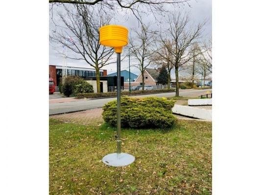 Gezocht:Verstelbare korfbalpaal met voetplaat voor op straat, Ophalen, Gebruikt, Korf of Paal