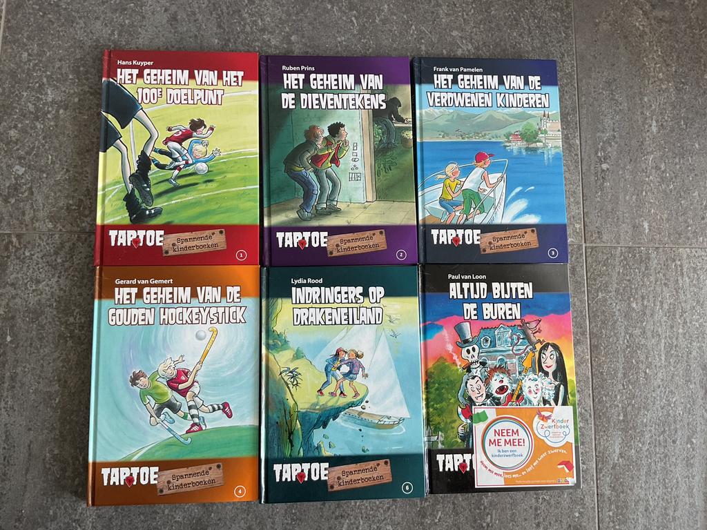 Taptoe boeken, Boeken, Kinderboeken | Jeugd | 10 tot 12 jaar, Ophalen, Zo goed als nieuw