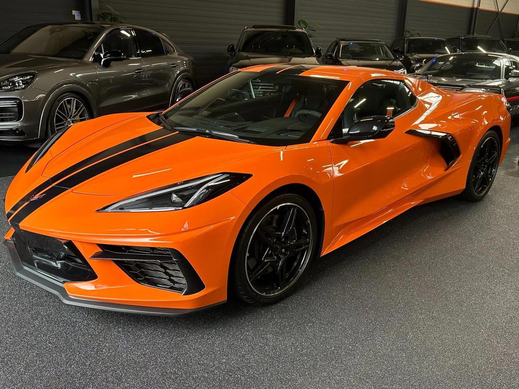 Chevrolet Corvette C8 Stingray Cabrio 3LT 70th Anniversary C, Auto's, Automaat, Achterwielaandrijving, 495 pk, Cabriolet