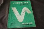 Honda CB450 CL450 K3 - K7 twins 1975 motorcycle parts list, Motoren, Ophalen of Verzenden, Honda